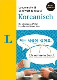 Produktbild: Langenscheidt Vom Wort zum Satz Koreanisch