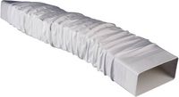 Produktbild: Wallair N15898 Flachkanal-L&uuml;ftungssystem 150 Flexibler Vierkantrohr-Adapter