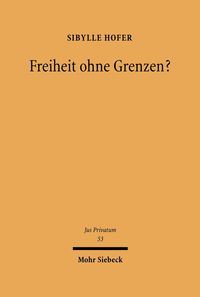 Produktbild: Freiheit ohne Grenzen?