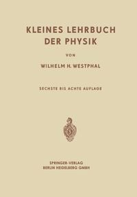 Produktbild: Kleines Lehrbuch der Physik
