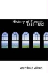 Produktbild: History of Europe, 1815-1852