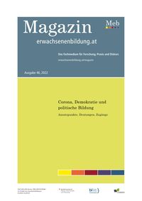 Produktbild: Corona, Demokratie und politische Bildung