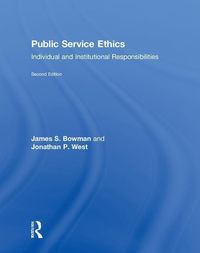 Produktbild: Bowman, J: Public Service Ethics