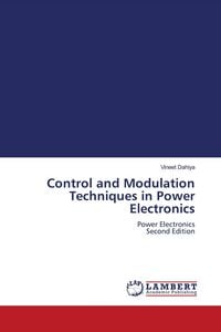 Produktbild: Control and Modulation Techniques in Power Electronics