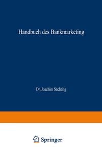 Produktbild: Handbuch des Bankmarketing