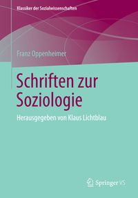 Produktbild: Schriften zur Soziologie