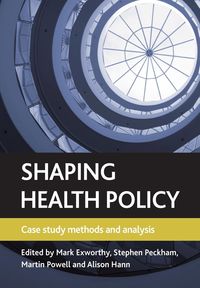 Produktbild: Shaping health policy