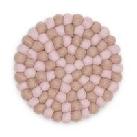 Produktbild: Filzuntersetzer Dots "Rose"