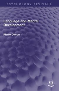 Produktbild: Oleron, P: Language and Mental Development