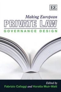 Produktbild: Making European Private Law