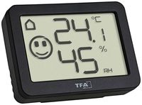 Bild vom Artikel TFA Dostmann Thermo-/Hygrometer Schwarz vom Autor 