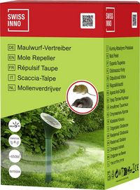 Produktbild: Swissinno Solar SuperCat W&uuml;hlmausvertreiber Funktionsart Vibration Wirkungsbereich 650 m&sup2; 1 St.
