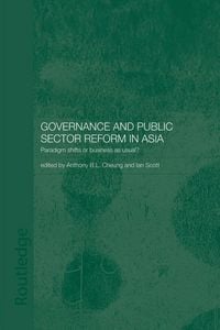 Produktbild: Governance and Public Sector Reform in Asia