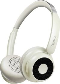 Produktbild: LogiLink BT0072S Over Ear Kopfh&ouml;rer Bluetooth&reg; Creme