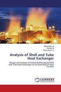 Produktbild: Analysis of Shell and Tube Heat Exchanger