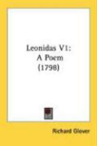 Produktbild: Leonidas V1: A Poem (1798)