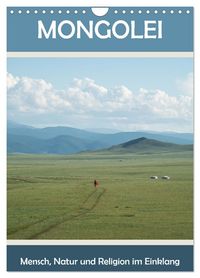 Produktbild: Mongolei - Mensch, Natur und Religion im Einklang (Wandkalender 2026 DIN A4 hoch), CALVENDO Monatskalender