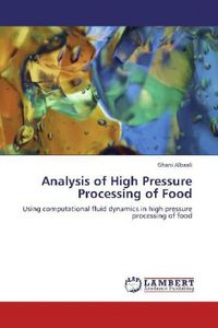 Produktbild: Albaali, G: Analysis of High Pressure Processing of Food
