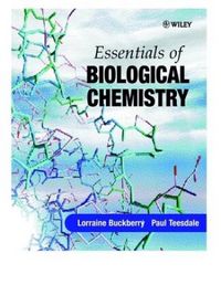 Produktbild: Essentials of Biological Chemistry