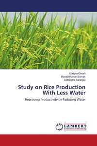 Produktbild: Study on Rice Production With Less Water