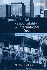 Produktbild: Corporate Social Responsibility and International Development