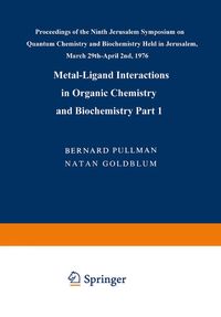 Produktbild: Metal-Ligand Interactions in Organic Chemistry and Biochemistry