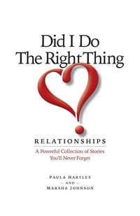 Produktbild: Did I Do the Right Thing? Relationships