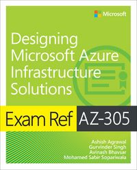 Produktbild: Exam Ref AZ-305 Designing Microsoft Azure Infrastructure Solutions