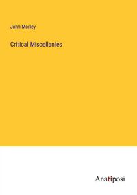 Produktbild: Critical Miscellanies