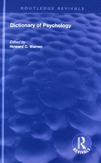Produktbild: Warren, H: Dictionary of Psychology