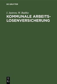 Produktbild: Kommunale Arbeitslosenversicherung