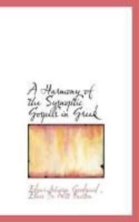 Produktbild: A Harmony of the Sysnoptic Gospels in Greek