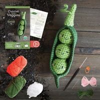 Produktbild: Crochet Your Veggies Amigurumi Kit Peapod
