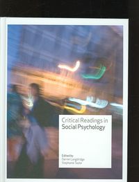 Produktbild: Critical Readings in Social Psychology