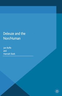 Produktbild: Deleuze and the Non/Human