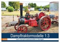 Produktbild: Dampftraktormodelle 1:3 beim Dampfmodellbautreffen in Bisingen (Wandkalender 2026 DIN A2 quer), CALVENDO Monatskalender