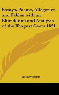 Produktbild: Searle, J: Essays, Poems, Allegories and Fables with an Eluc