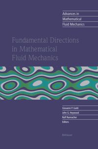 Produktbild: Fundamental Directions in Mathematical Fluid Mechanics