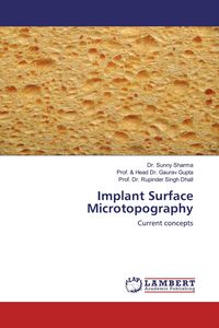 Produktbild: Implant Surface Microtopography