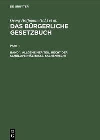 Produktbild: Allgemeiner Teil. Recht der Schuldverh&auml;ltnisse. Sachenrecht