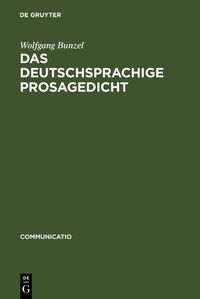 Produktbild: Das deutschsprachige Prosagedicht
