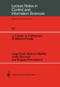 Produktbild: Large Scale Systems Stability under Structural and Singular Perturbations