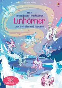 Produktbild: Mein Rubbelbilder-Kreativbuch: Einh&ouml;rner
