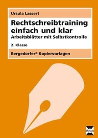 Produktbild: Rechtschreibtraining einfach und klar - 2. Klasse