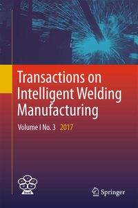Produktbild: Transactions on Intelligent Welding Manufacturing