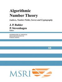 Produktbild: Algorithmic Number Theory