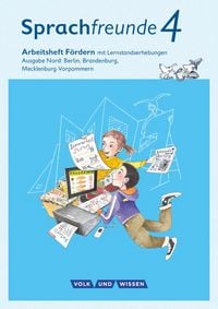 Produktbild: Sprachfreunde 4. Schuljahr - Ausgabe Nord (Berlin, Brandenburg, Mecklenburg-Vorpommern) - Fördern