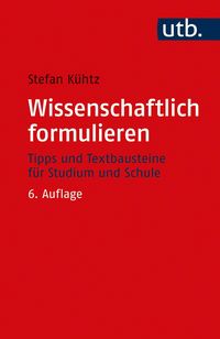 Produktbild: Wissenschaftlich formulieren