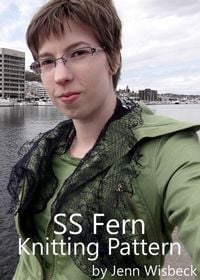 Produktbild: SS Fern Stainless Steel Lace Knitting Pattern