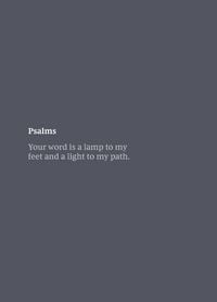 Produktbild: NKJV Bible Journal - Psalms, Paperback, Comfort Print | Softcover | Gray